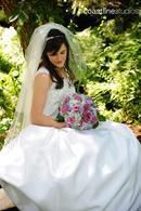 Hand Tied with Roses and Hydrangeas