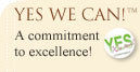 Mancuso's Florist "Yes We Can" Commitment