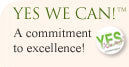 Mancuso's Florist "Yes We Can" Commitment