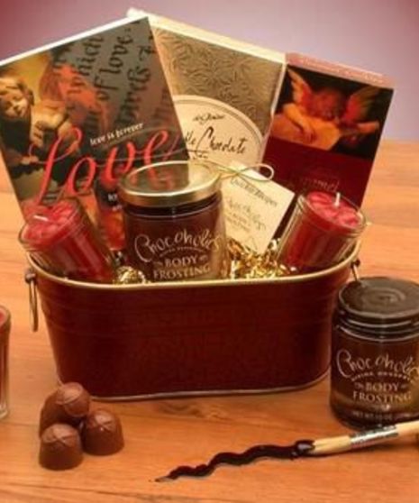 Lovers Romance Gift Basket
