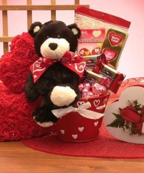 Beary Sweet Valentines Pail