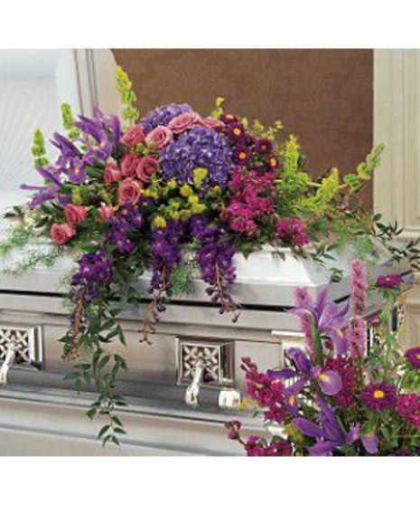 Graceful Tribute Casket Spray