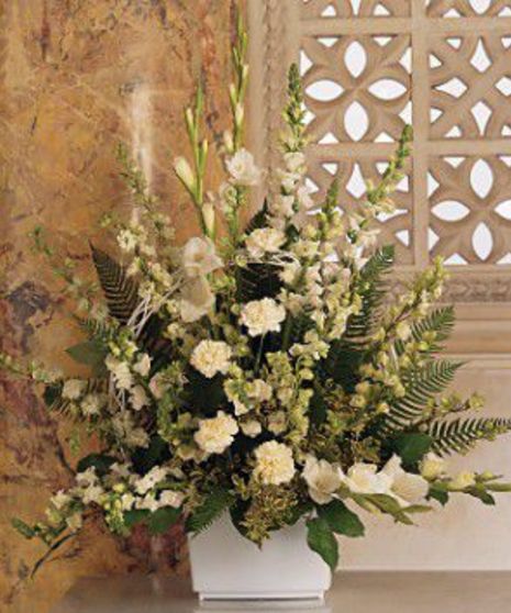 White Expressions Basket