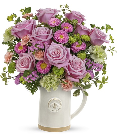 Amazing Amethyst Bouquet - Mancuso's Florist - Detroit, MI Flower Delivery