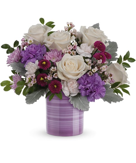 Amazing Amethyst Bouquet - Mancuso's Florist - Detroit, MI Flower Delivery
