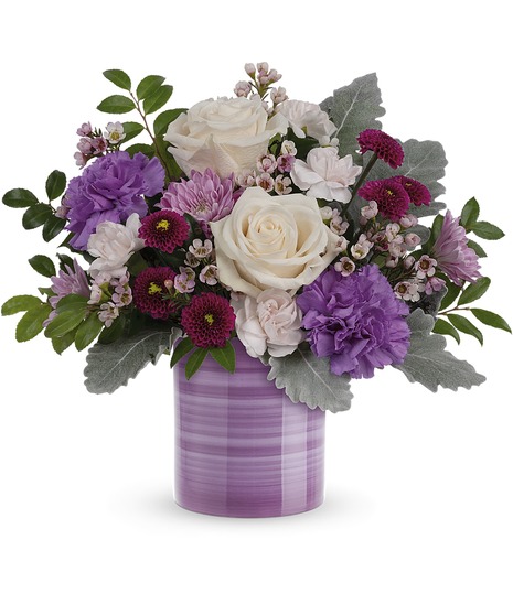 Amazing Amethyst Bouquet - Mancuso's Florist - Detroit, MI Flower Delivery