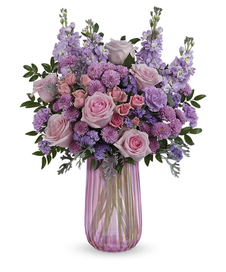 Amazing Amethyst Bouquet - Mancuso's Florist - Detroit, MI Flower Delivery