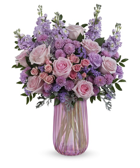 Amazing Amethyst Bouquet - Mancuso's Florist - Detroit, MI Flower Delivery