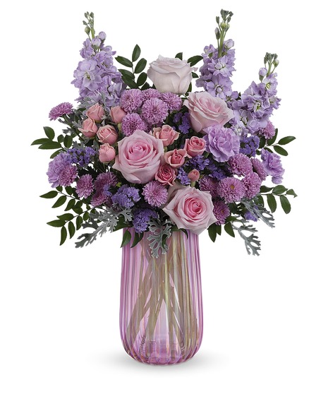 Amazing Amethyst Bouquet - Mancuso's Florist - Detroit, MI Flower Delivery