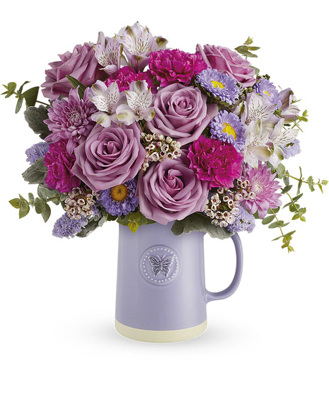 Amazing Amethyst Bouquet - Mancuso's Florist - Detroit, MI Flower Delivery