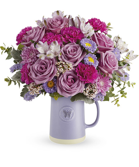 Amazing Amethyst Bouquet - Mancuso's Florist - Detroit, MI Flower Delivery