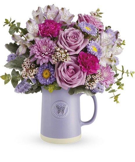 Amazing Amethyst Bouquet - Mancuso's Florist - Detroit, MI Flower Delivery