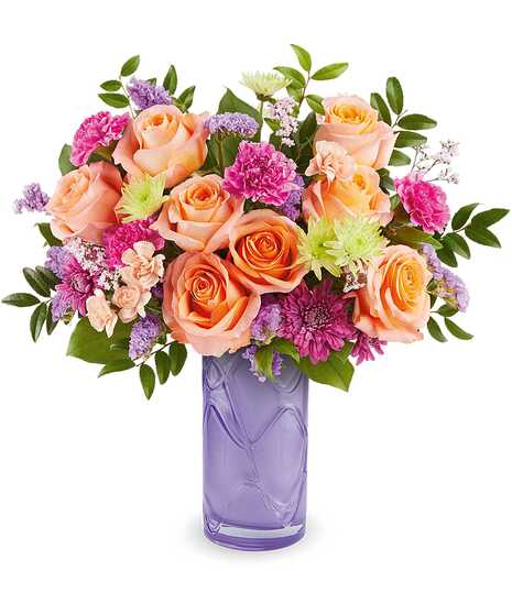 Amazing Amethyst Bouquet - Mancuso's Florist - Detroit, MI Flower Delivery
