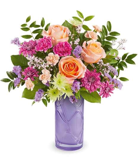 Amazing Amethyst Bouquet - Mancuso's Florist - Detroit, MI Flower Delivery