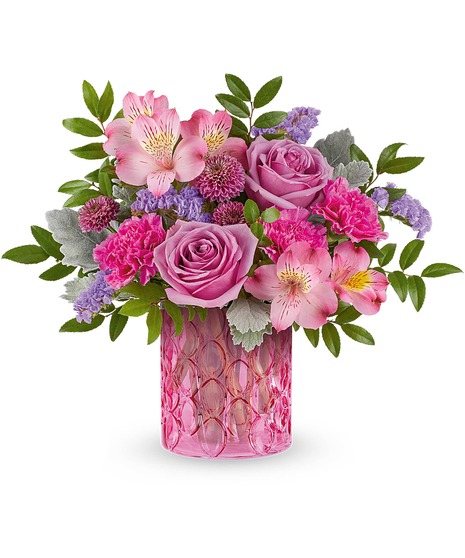 Pink Rhapsody Bouquet - Mancuso's Florist - Detroit, MI Flower Delivery