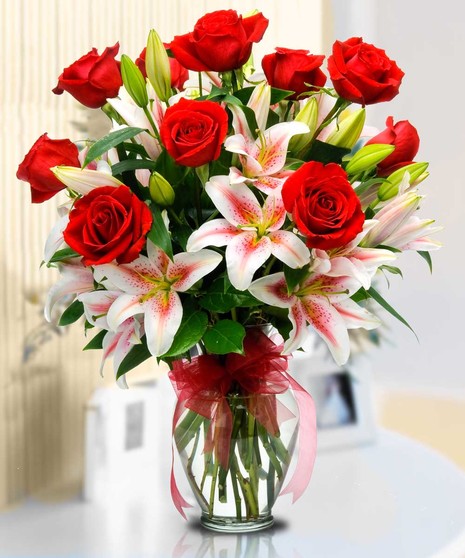 Anniversary/Christmas/Birthday/Proposal Bouquet] Versatile two-color rose  flower bouquet Le Duo - Shop Vive les Fleurs! Plants - Pinkoi