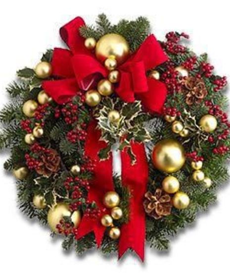 Fresh Holiday Wreath
